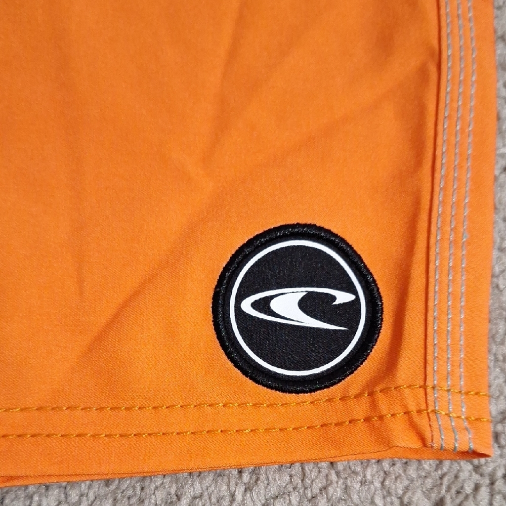 O'Neill Blue and Orange Board Shorts - Picture 6 of 6